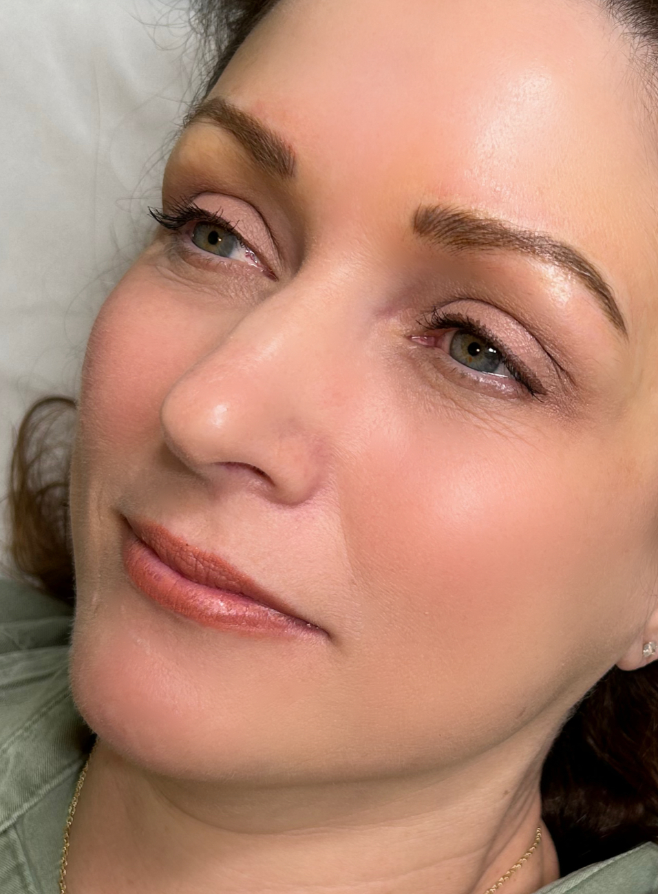 Brows by Cher work on a mature client