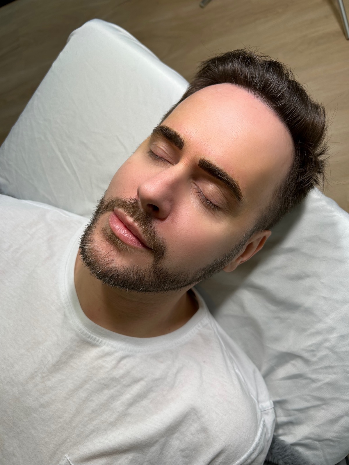 Brows by Cher work on a male client