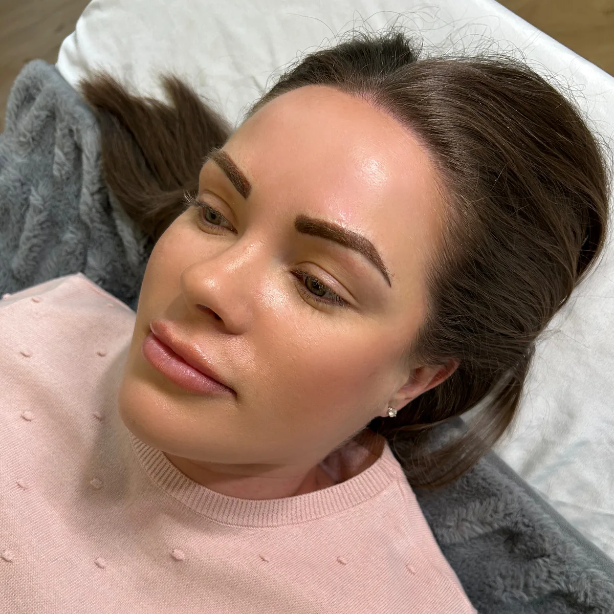 brow colour correction results