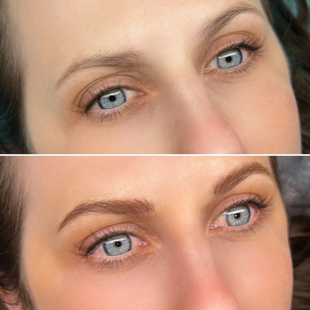 microblading before and after