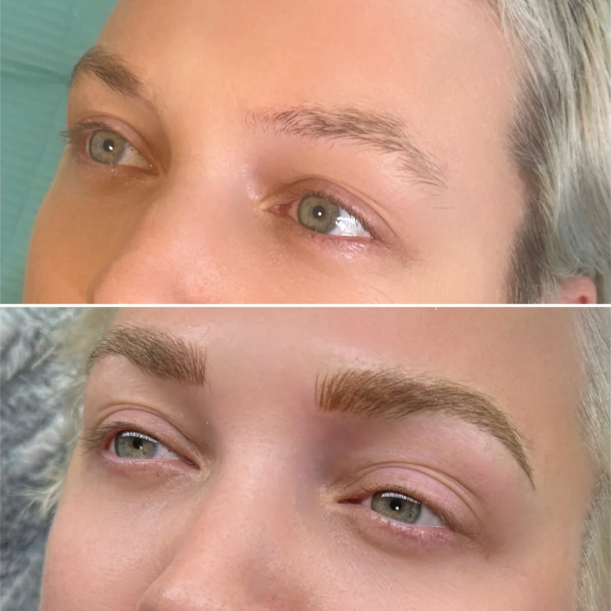microblading before and after
